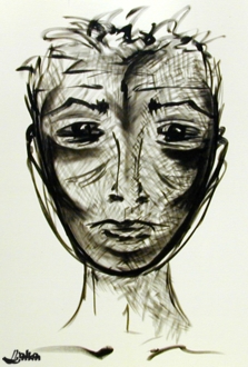 acrylique/encre à vendre